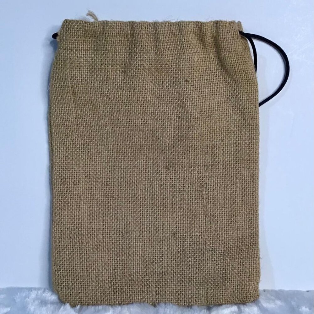 Oliver Mining Co Rock Hounding Bag Burlap 8.5 X 6.5” Kids Rock Collecting - Picture 4 of 4